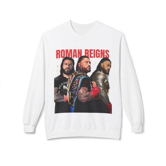 Roman Reigns Unisex Midweight Softstyle Fleece Crewneck Sweatshirt